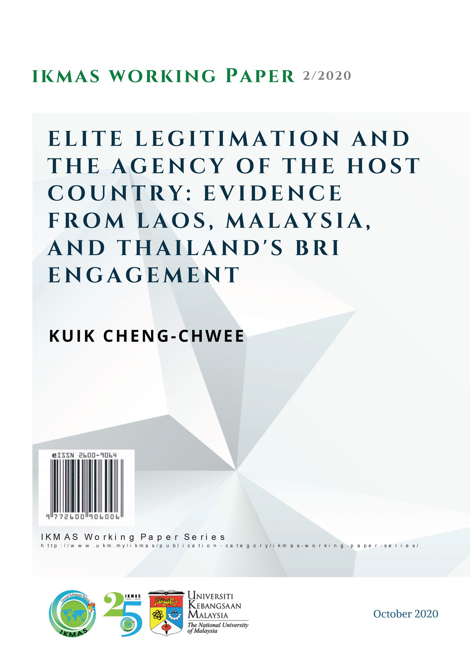 Elite Legitimation and the Agency of the Host Country: Evidence from Laos, Malaysia, and Thailand’s BRI Engagement