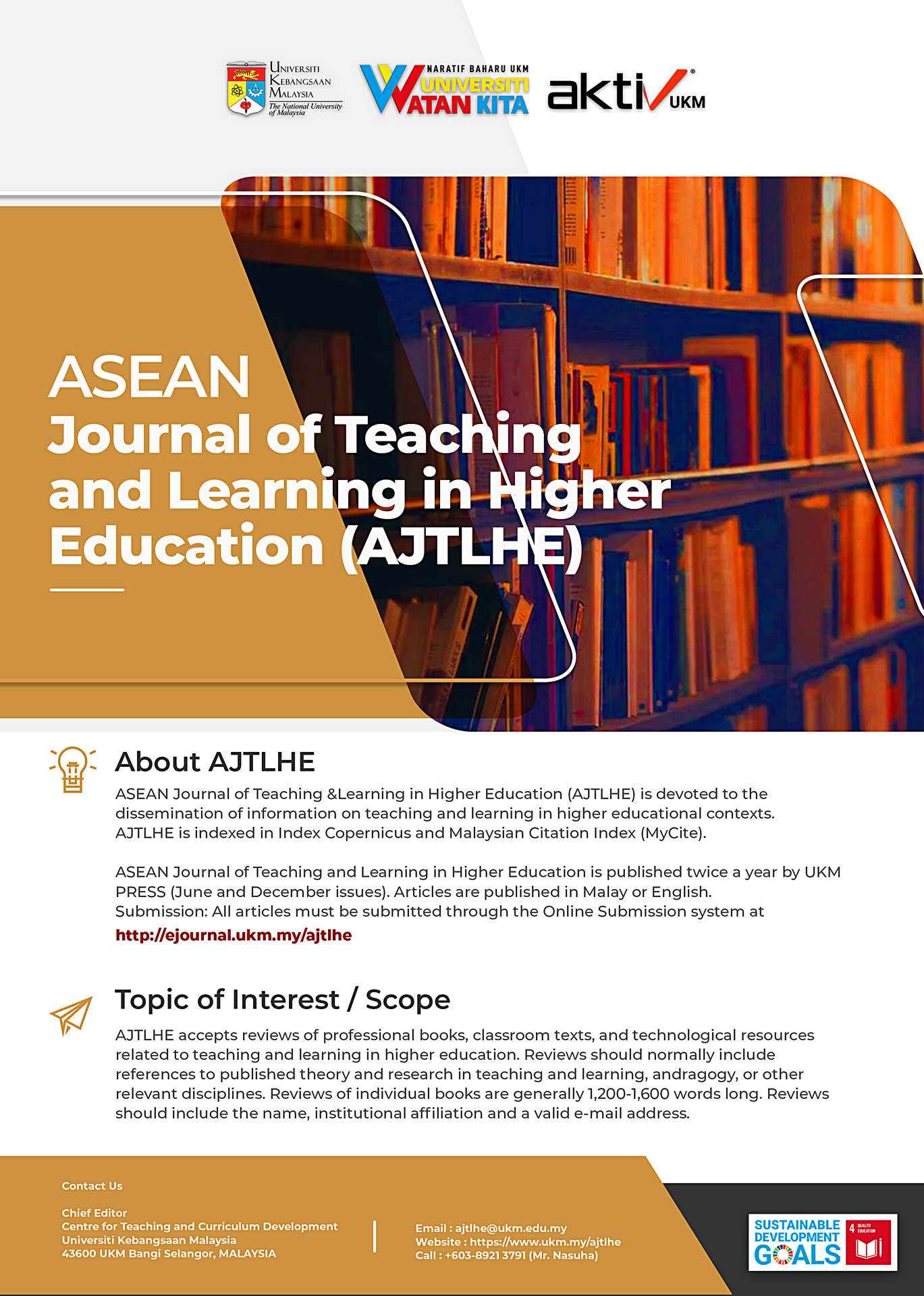 AJTLHE journal cover