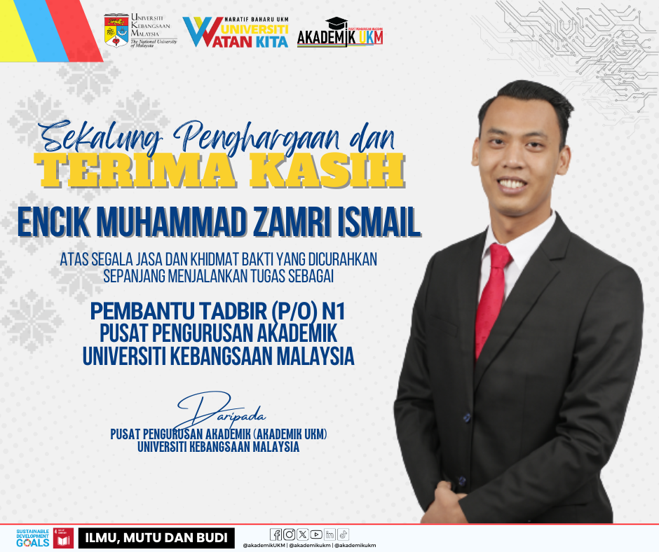 PUSAT PENGURUSAN AKADEMIK UKM
