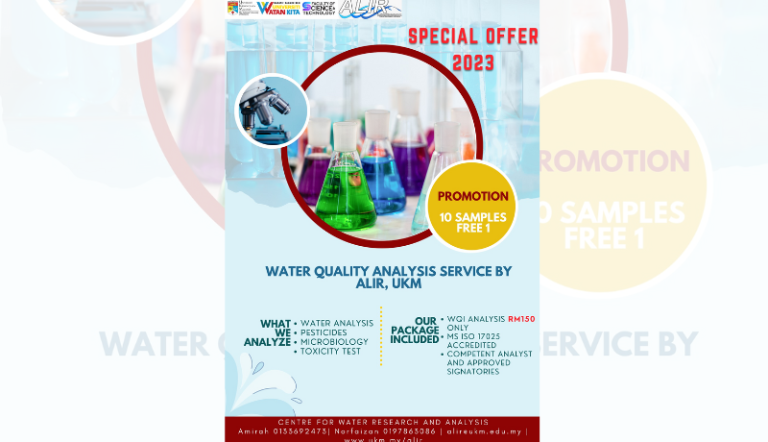 PERKHIDMATAN ANALISIS AIR DI ALIR – MS ISO17025
