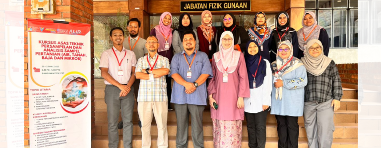 KURSUS ASAS TEKNIK PERSAMPELAN DAN ANALISIS SAMPEL PERTANIAN (AIR, TANAH, BAJA DAN MIKROB).