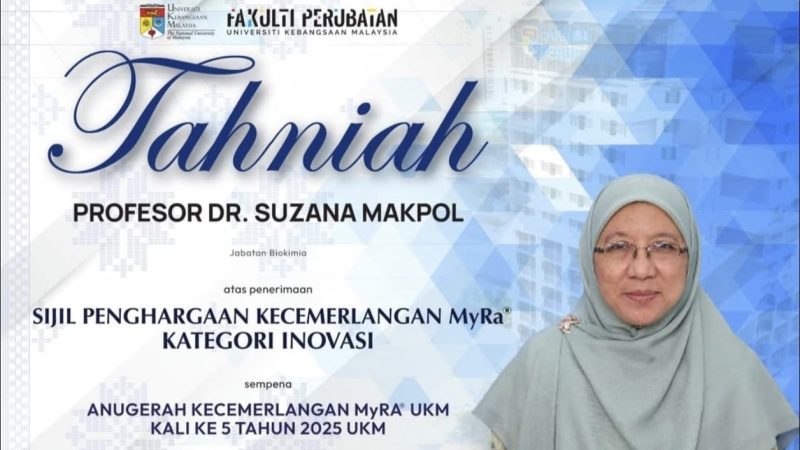 Certificate of Appreciation for Excellence in the MyRA Innovation Category