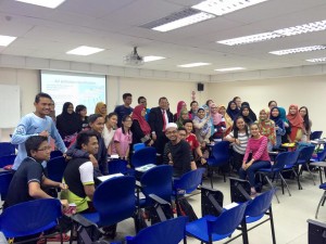 14 Mac 2016-Lawatan Naib Canselor ke Fakulti Sains dan Teknologi. (sumber:fb Noor Azlan Ghazali)