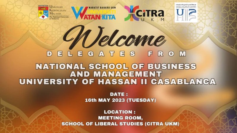 Delegation From Hassan II University Casabalance, Morocco