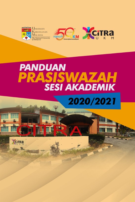 BUKU PANDUAN PRASISWAZAH PUSAT CITRA UNIVERSITI SESI AKADEMIK 2020-2021