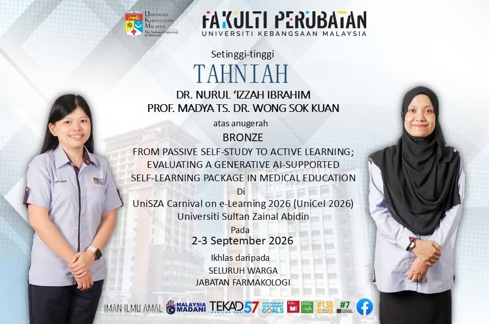 TAHNIAH PROF. MADYA TS. WONG SOK KUAN & DR. NURUL IZZAH