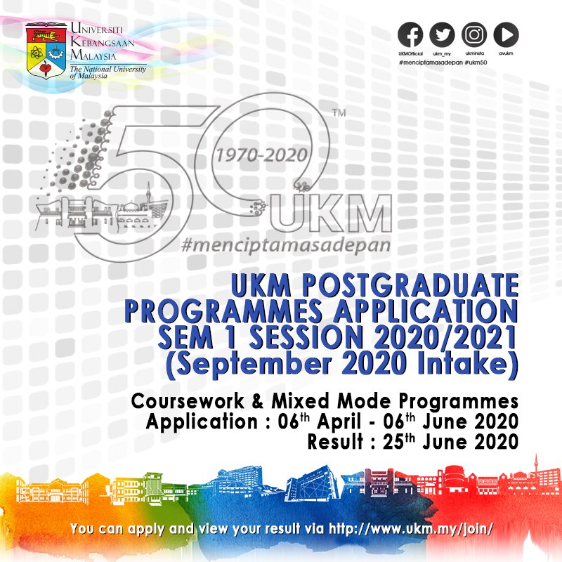 01 General Guidelines For Postgraduate Study of UKM