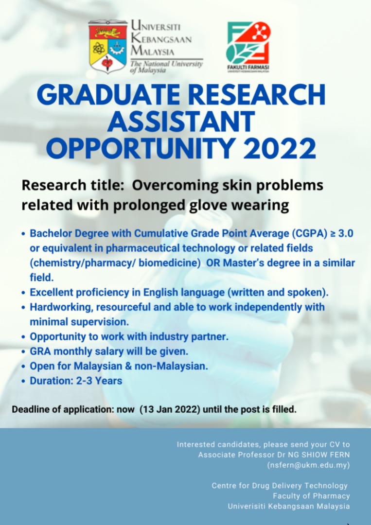 research assistant malaysia