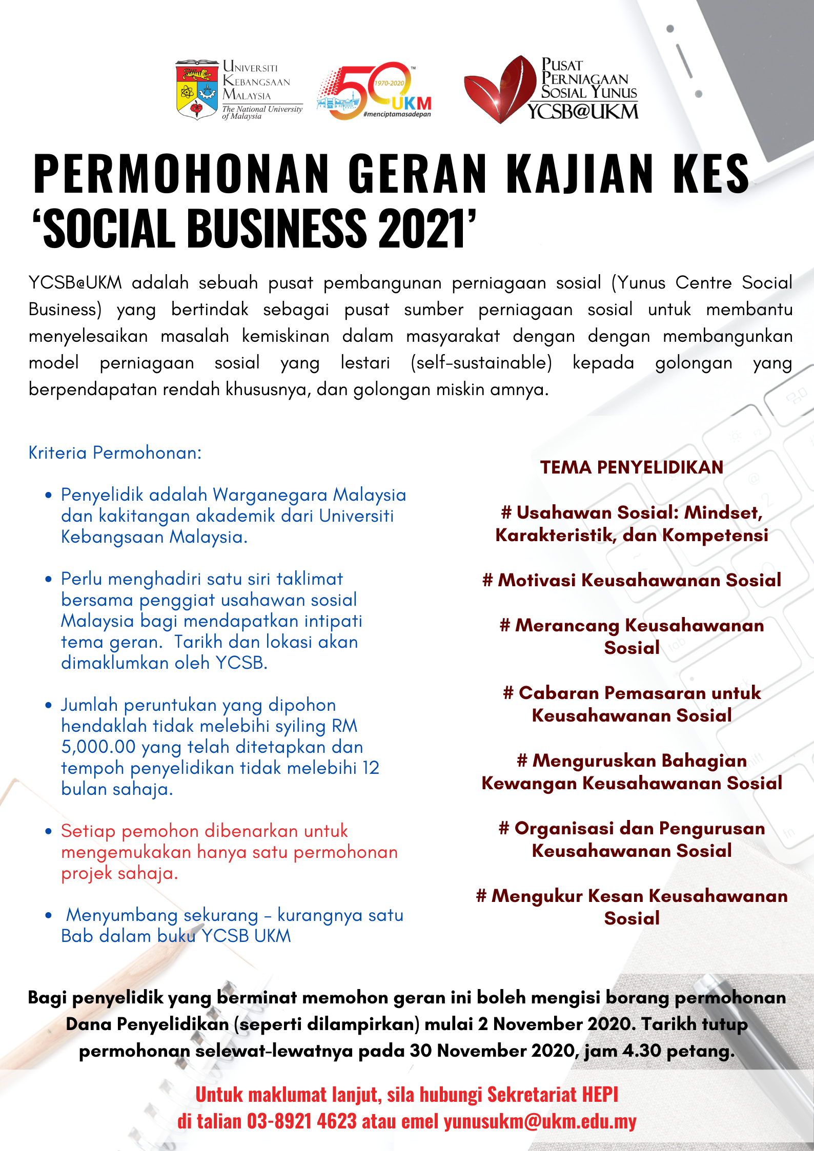Perniagaan 2021 geran