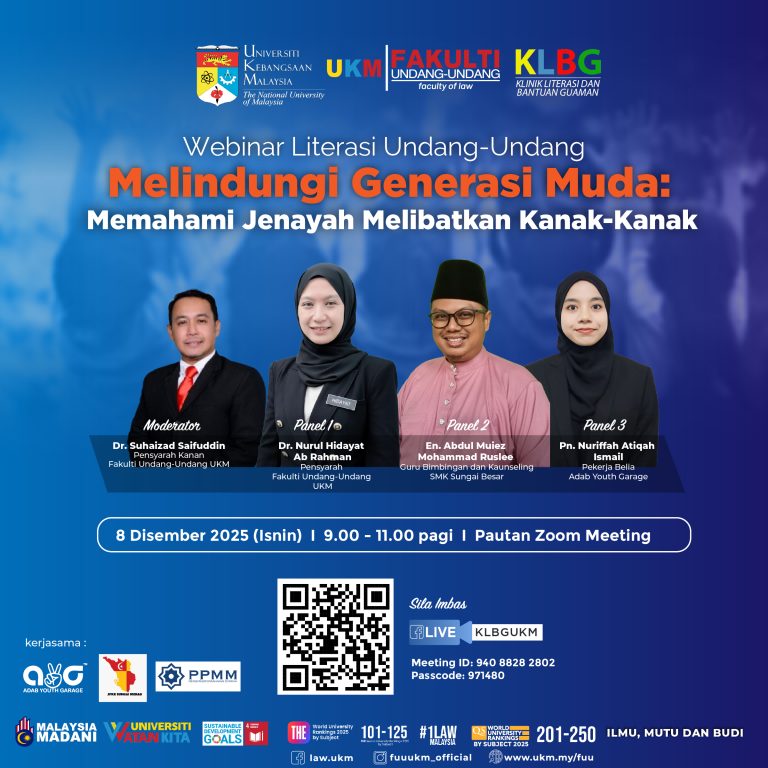 webinar Melindungi Generasi Muda