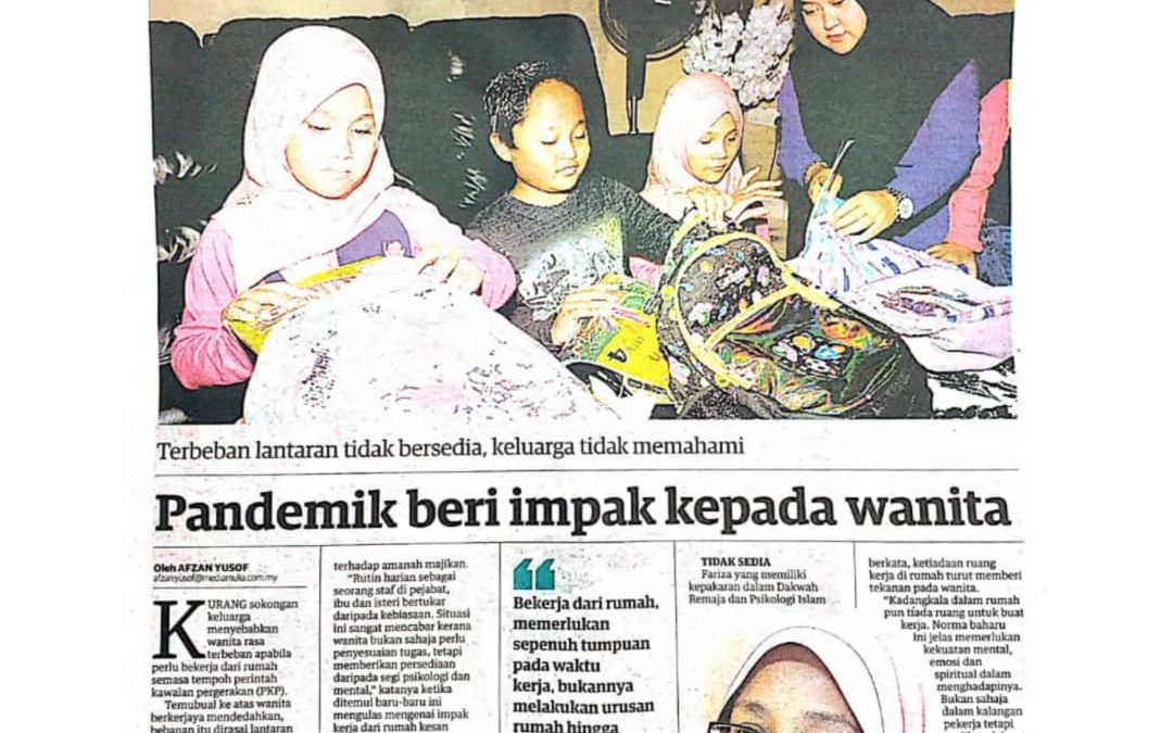 “Pandemik beri impak kepada wanita” – Prof Dr Fariza Md Sham