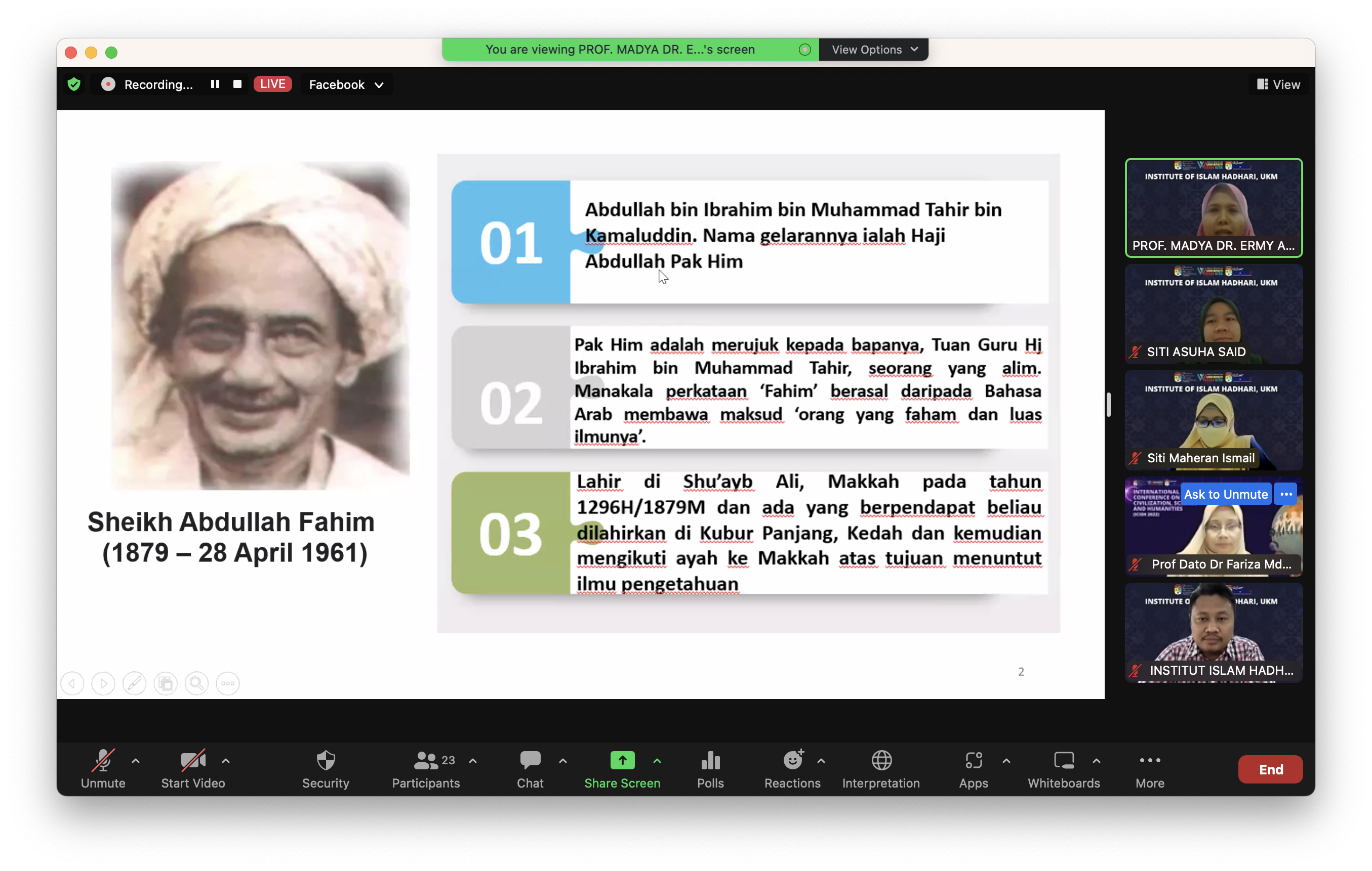 Wacana Hadhari Bil6-2022 Sheikh Abdullah Fahim - Naratif dalam Pendidikan Masyarakat Melayu pic016