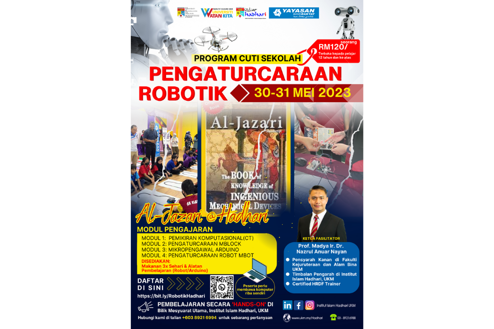 Program Pengaturcaraan Robotik Al-Jazari@Hadhari