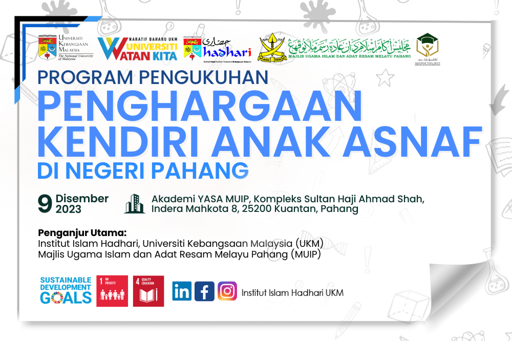 Program Pengukuhan Penghargaan Kendiri Anak Asnaf Di Negeri Pahang