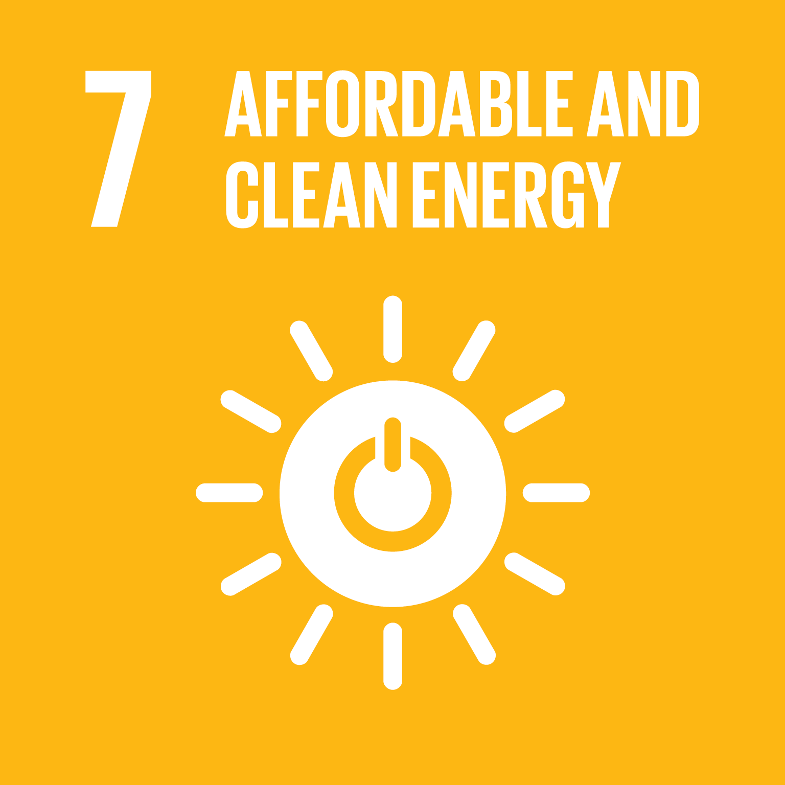 SDG 7 - Tenaga Bersih