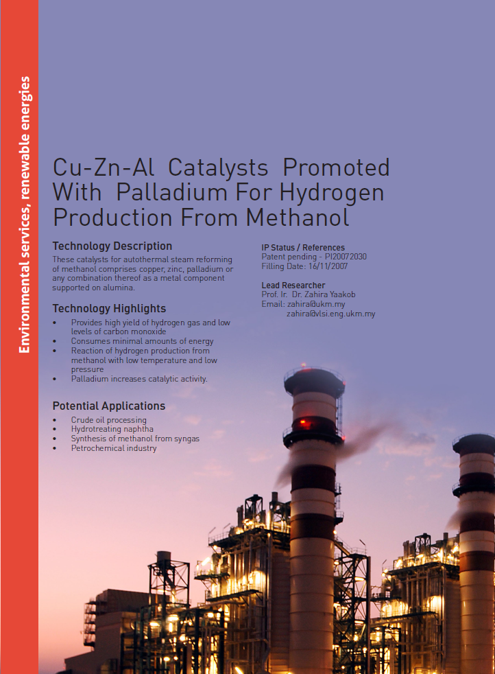 3_051_Cu-Zn-Al Catalysts Promoted with Palladium for Hydrogen Production from Methanol