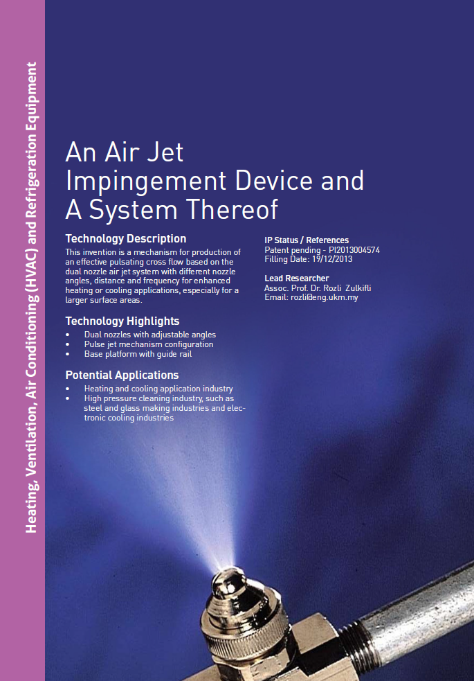 4_083_An Air Jet Impingement Device and a System Thereof