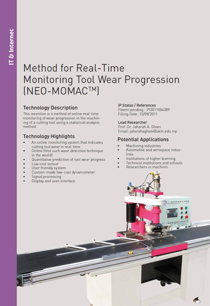 5_101_Method for Real-Time Monitoring Tool Wear Progression (NEO-MOMAC™)