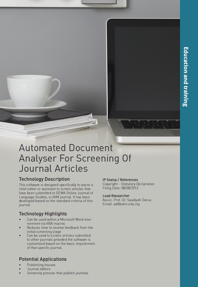 10_138_Automated Document Analyser for Screening of Journal Articles