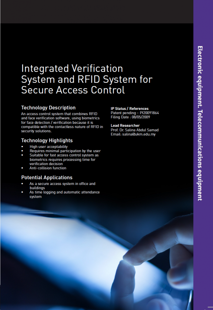 6_113_Integrated VerificationSystem and RFID System for Secure Access Control