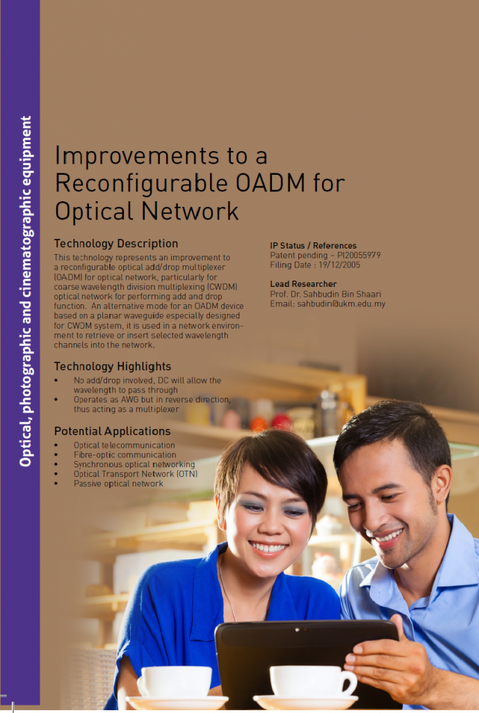 6_126_Improvements to a Reconfigurable OADM for Optical Network