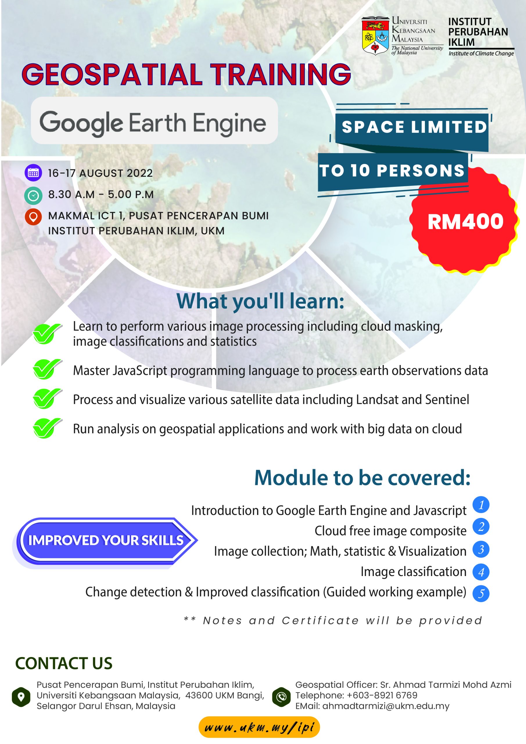 Google Earth Engine Training 2022