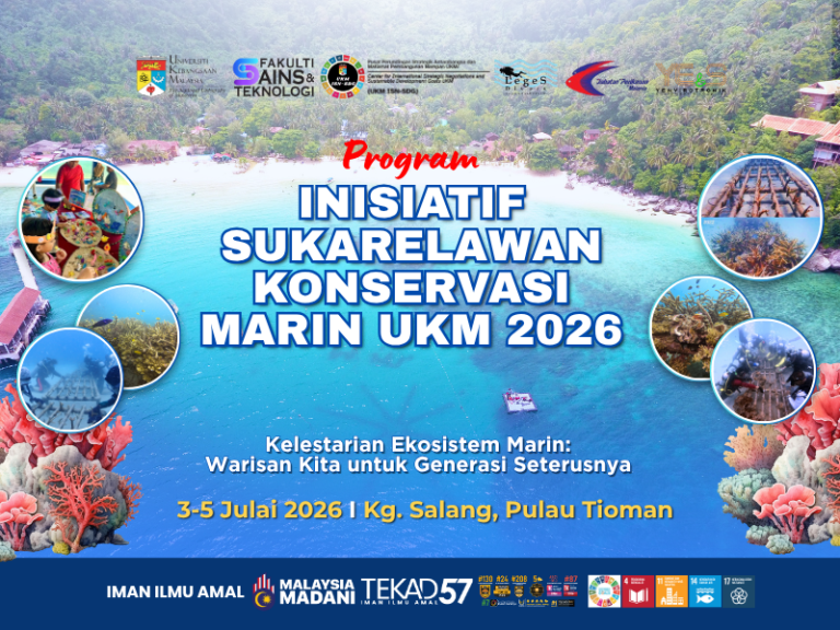 Program Inisiatif Sukarelawan Konservasi Marin UKM 2026