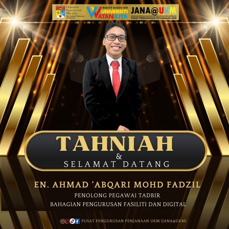 Kakitangan Baharu di JANA@UKM