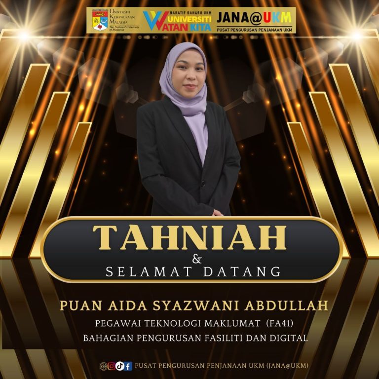 Kakitangan Baharu di JANA@UKM