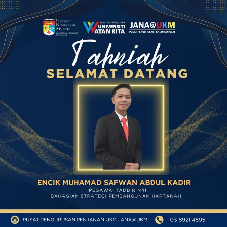Kakitangan Baharu di JANA@UKM