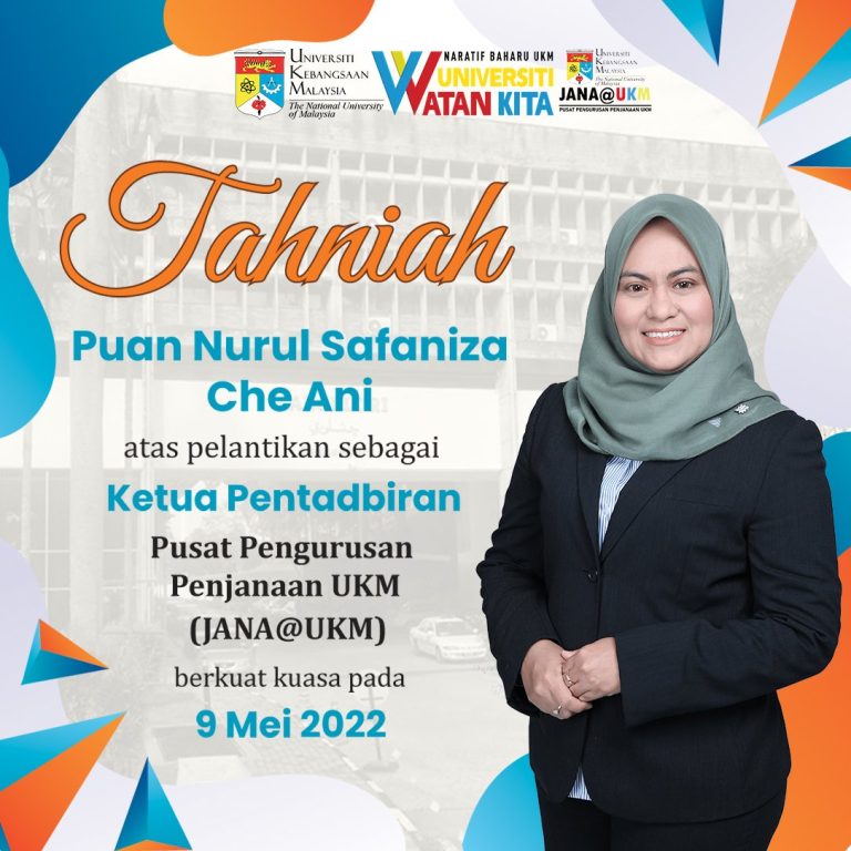 Tahniah Atas Pelantikan Baharu Sebagai Ketua Pentadbiran