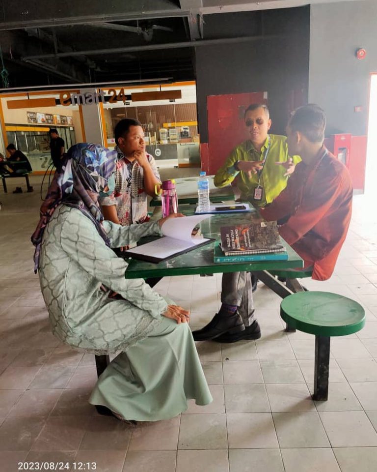 Lawat Periksa Kerja-Kerja Menaik Taraf Dan Pengoperasian Aras 1 Bangunan Pusanika