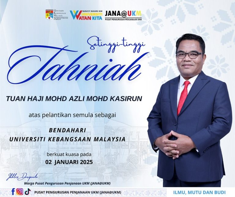 Tahniah & Syabas Kepada Penerima Pelantikan