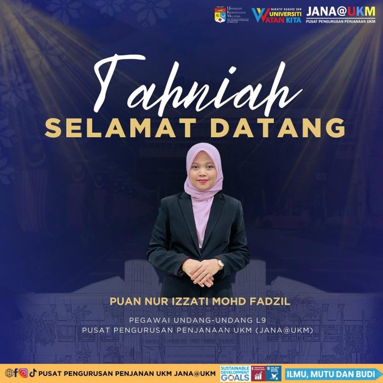 Tahniah Puan Nur Izzati Mohd Fadzil