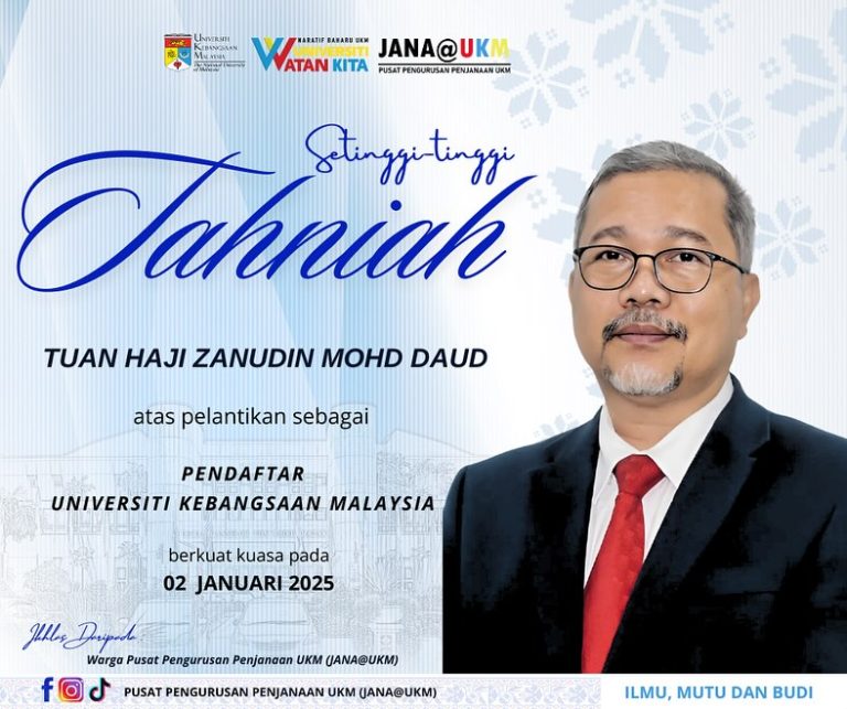 Tahniah & Syabas Kepada Penerima Pelantikan