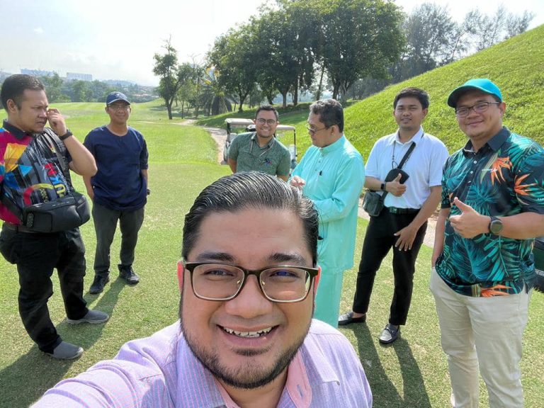 Lawatan Tapak Persempadanan Kelab Danau Golf UKM