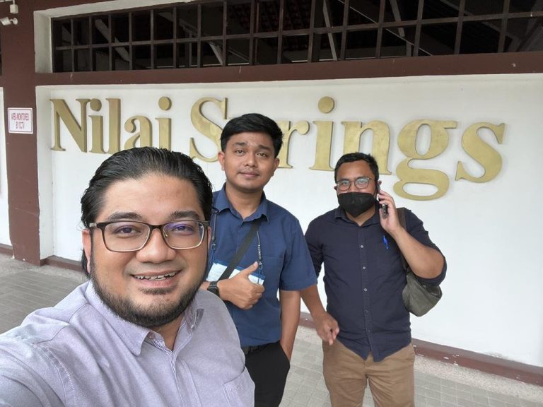 Lawatan Bahagian Strategi Pembangunan Hartanah ke Driving Range Nilai Springs