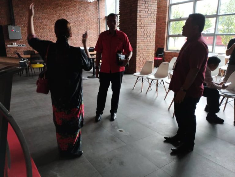 Lawat Periksa Fasiliti Kafetaria Akademi Siber Teknopolis oleh JANA@UKM
