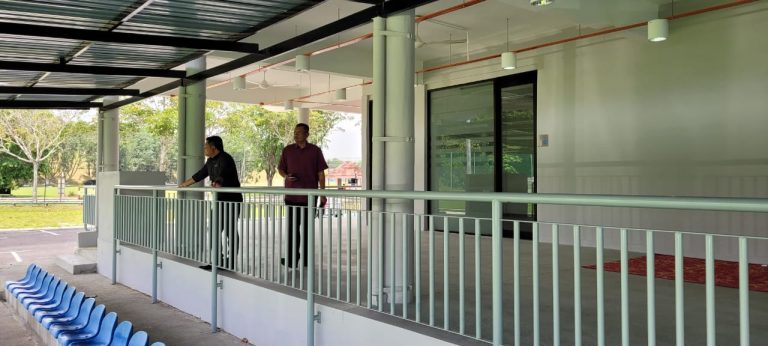Sesi Tinjauan Fasiliti Arena Azman Hashim oleh Pihak Pengurusan JANA@UKM