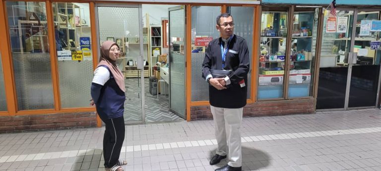 Tinjauan Lot-Lot Perniagaan Aras 7 PUSANIKA oleh JANA@UKM