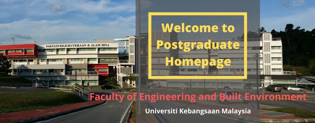 Welcome to Postgraduate Homepage