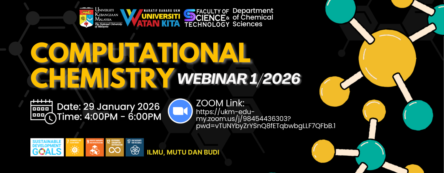 Computational Chemistry Webinar 1/2026 Successfully Held - Department ...