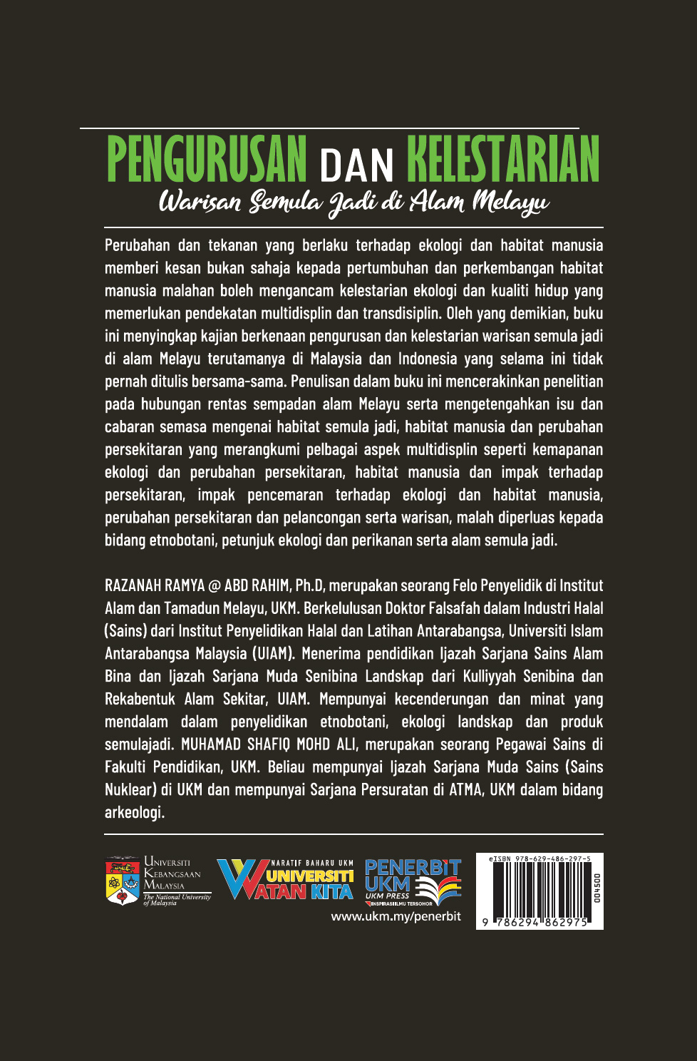 Pengurusan dan Kelestarian Warisan Semula Jadi di Alam Melayu - Image 2