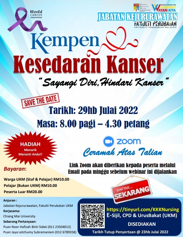 poster kempen kesedaran kanser