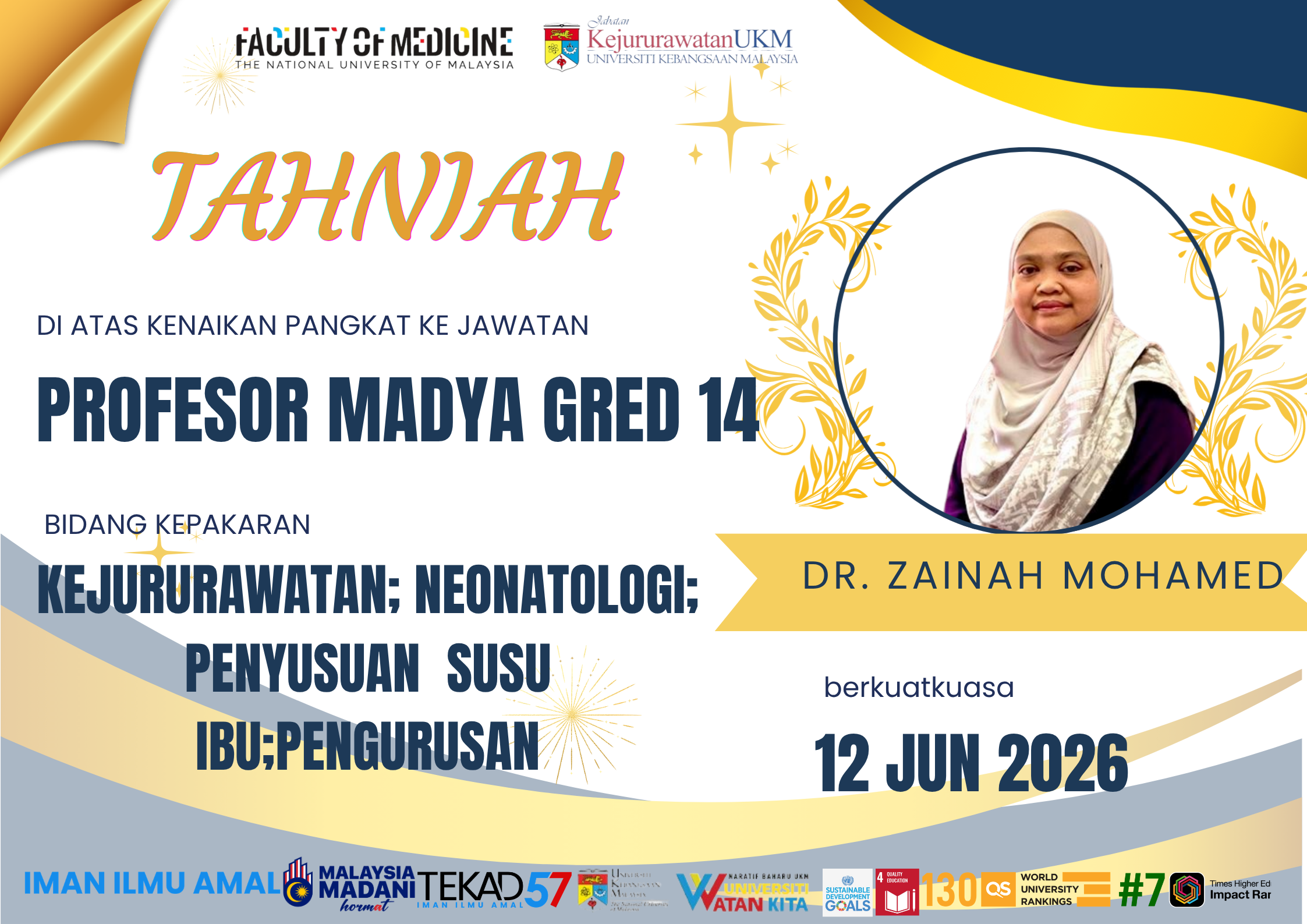POSTER TEMPLATE UCAPAN TAHNIAH