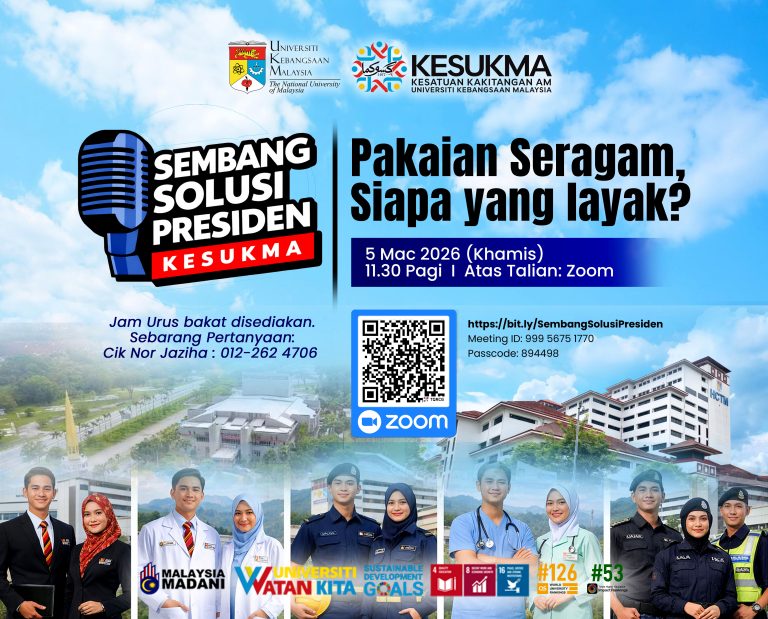 SEMBANG SOLUSI PRESIDEN KESUKMA: Pakaian Seragam, Siapa yang Layak?