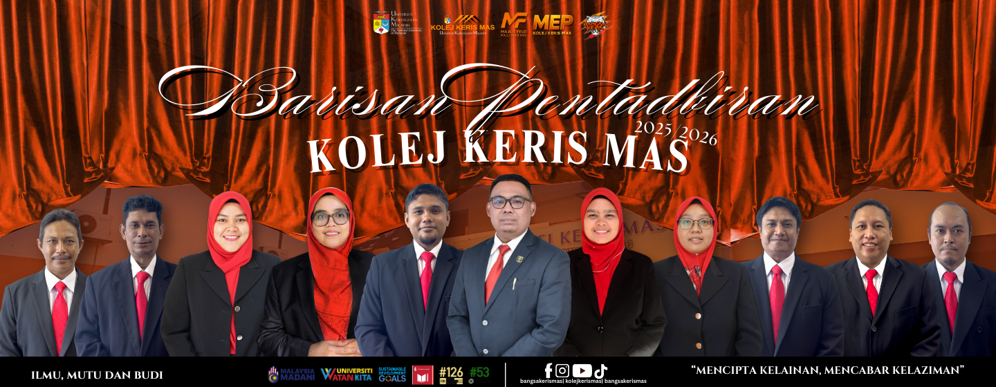 BARISAN PENTADBIRAN KOLEJ KERIS MAS SESI 2025/2026