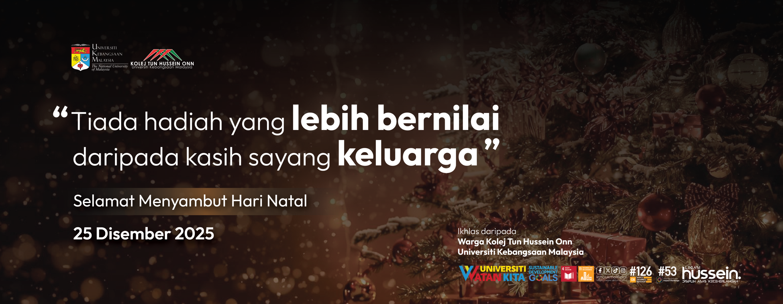 Selamat Menyambut Hari Natal
