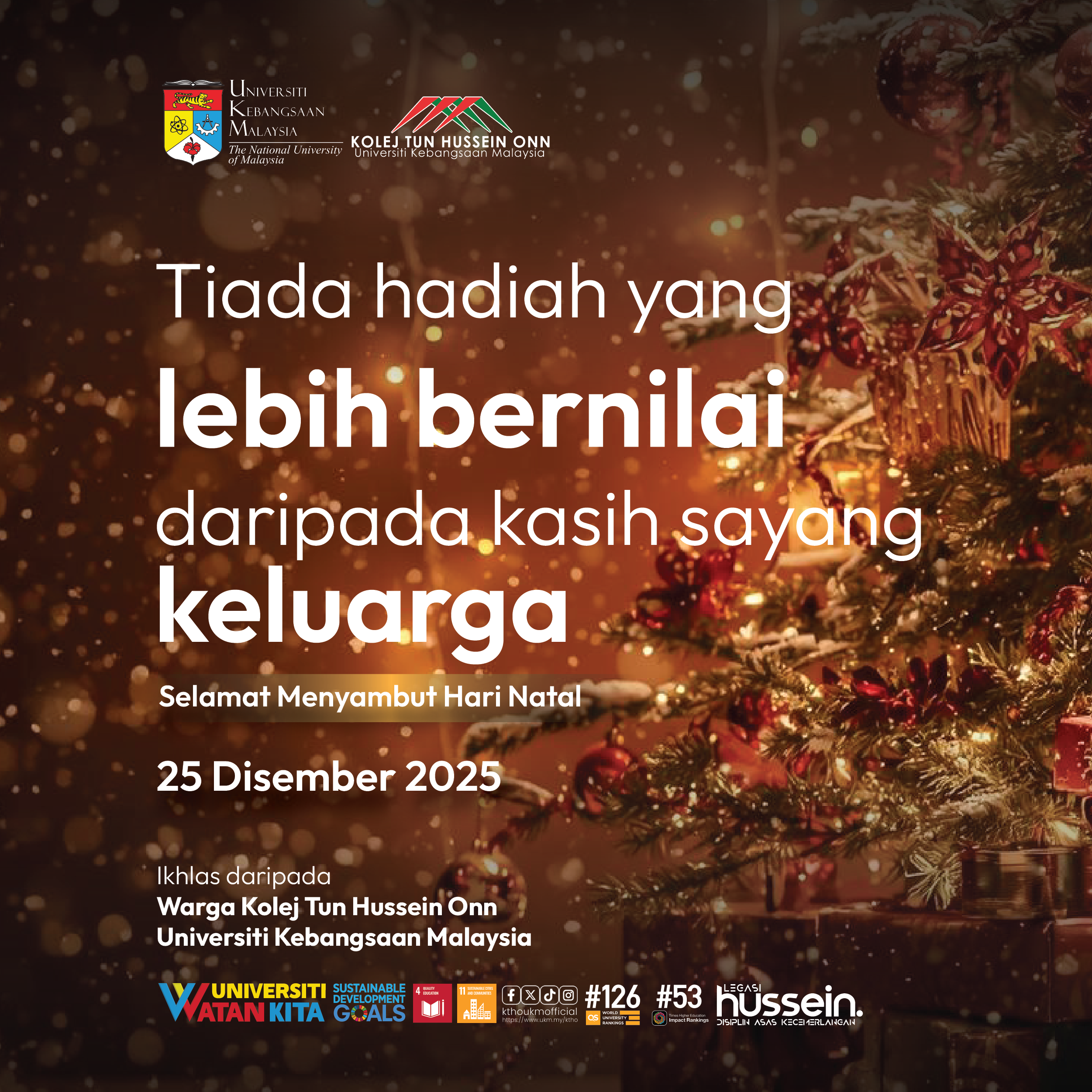 Selamat Menyambut Hari Natal