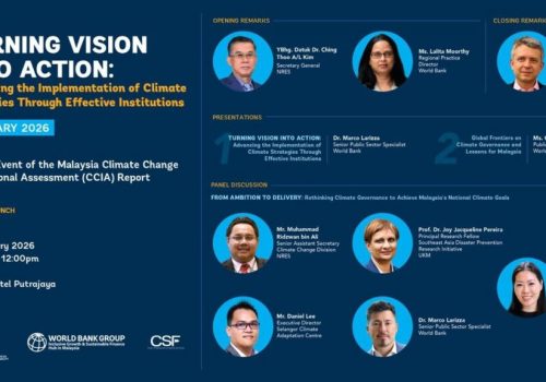 Wacana Polisi Iklim: Prof. Joy Kongsi Kepakaran IPCC di Putrajaya